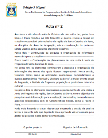 Acta nº 2